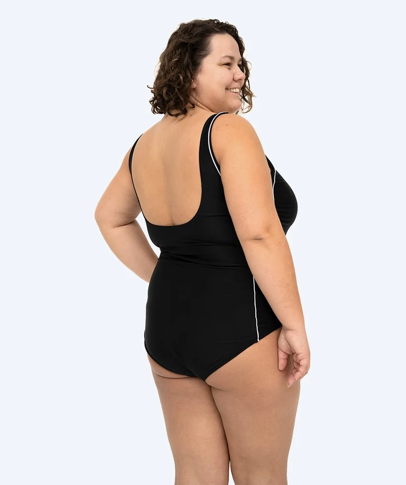 Watery Badeanzug für Damen in Plus Size - Marilla - Schwarz