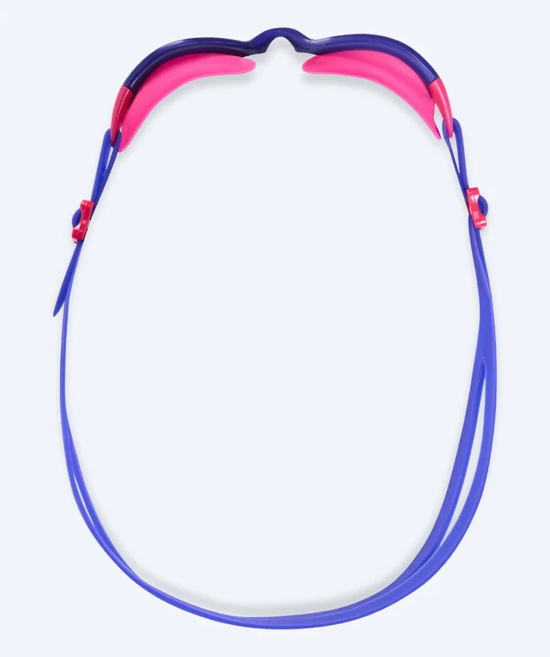 Watery Schwimmbrille für Kinder - Wade Active - Lila/Rosa (Blau Scheiben)