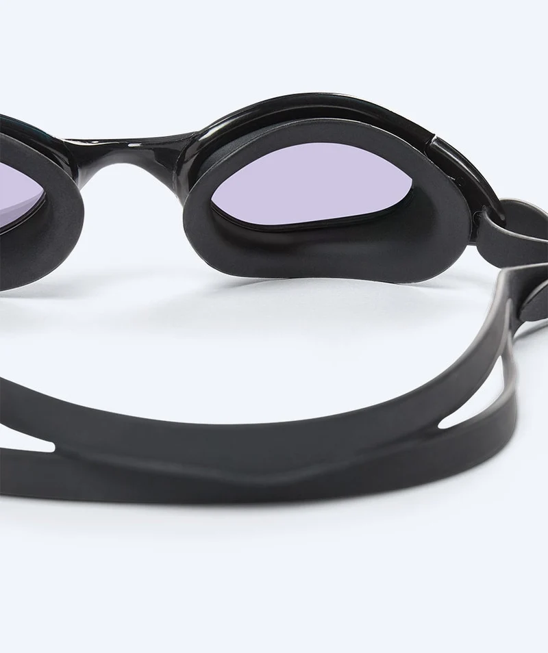 Watery Schwimmbrille für Freizeitschwimmer - Wade Mirror - Schwarz/Gold