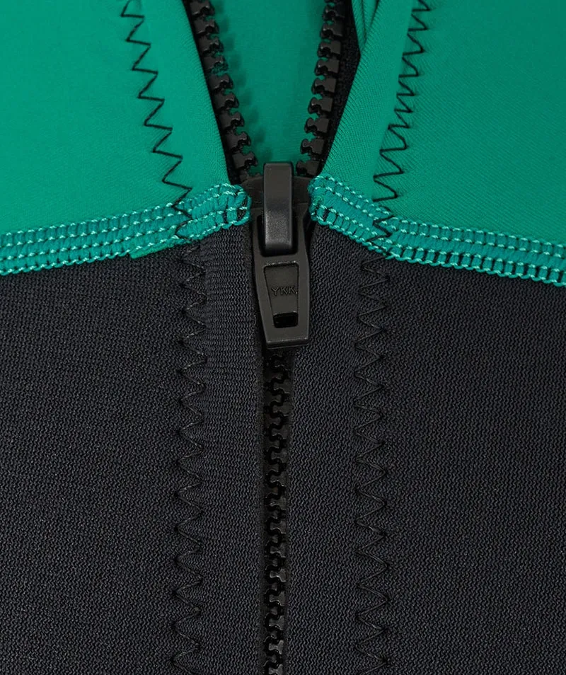 Watery UV Neoprenanzug für Kinder - Calypso Full-Body - Grün/Schwarz