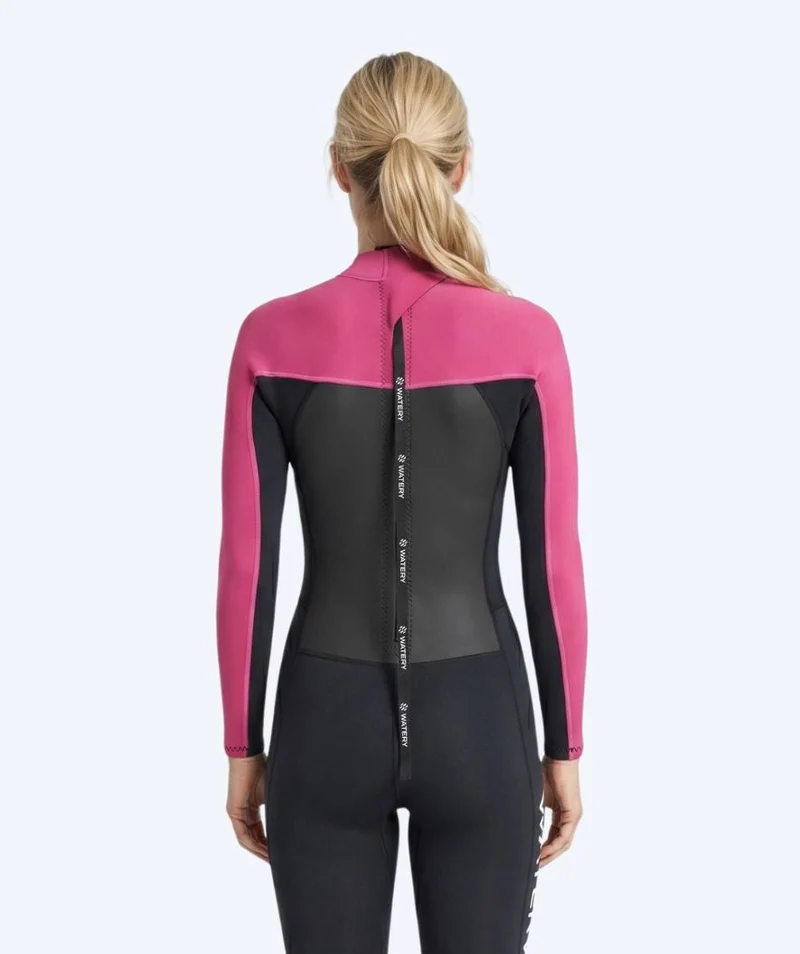 Watery Neoprenanzug für Damen - Gecko (3mm) - Dust Rosa