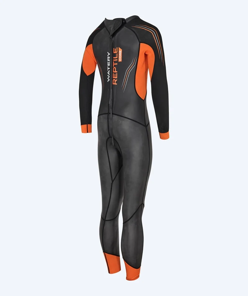Watery Neoprenanzug für Herren - Reptile Core - Schwarz/Orange