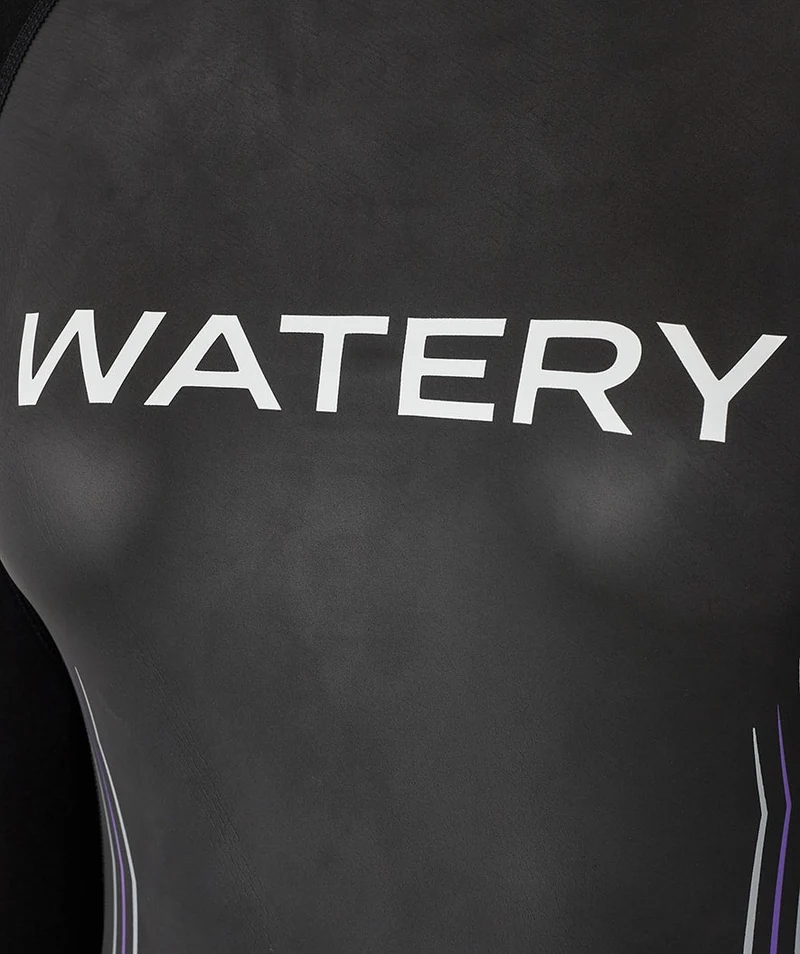 Watery Neoprenanzug für Damen - Reptile Core - Schwarz/Lila