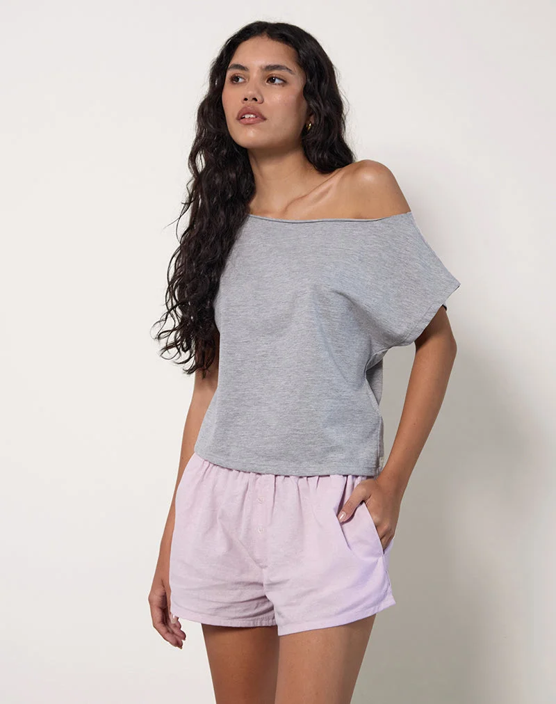 Laboxe Short in Hellflieder