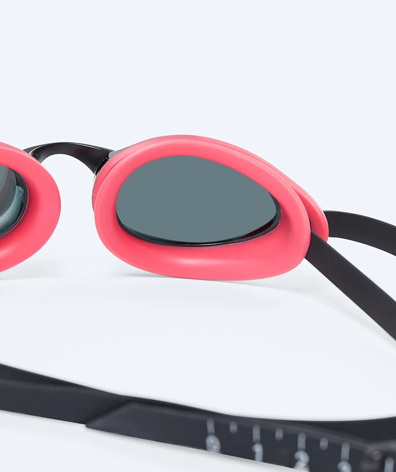 Watery Elite Schwimmbrillen - Poseidon Ultra Mirror - Rosa/Silber