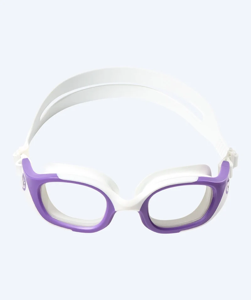 Watery Schwimmbrille für Freizeitschwimmer - Clyde Active - Lila/Klar