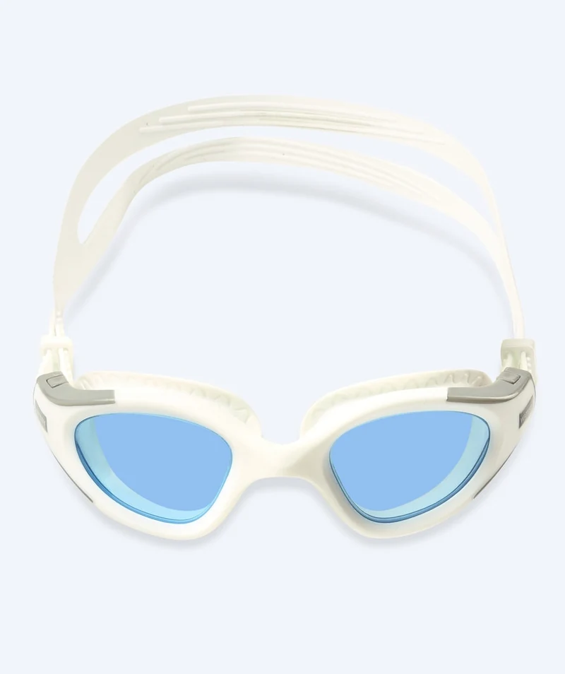 Watery Schwimmbrille für Freizeitschwimmer - Kelvin Active - Weiß/Hellblau