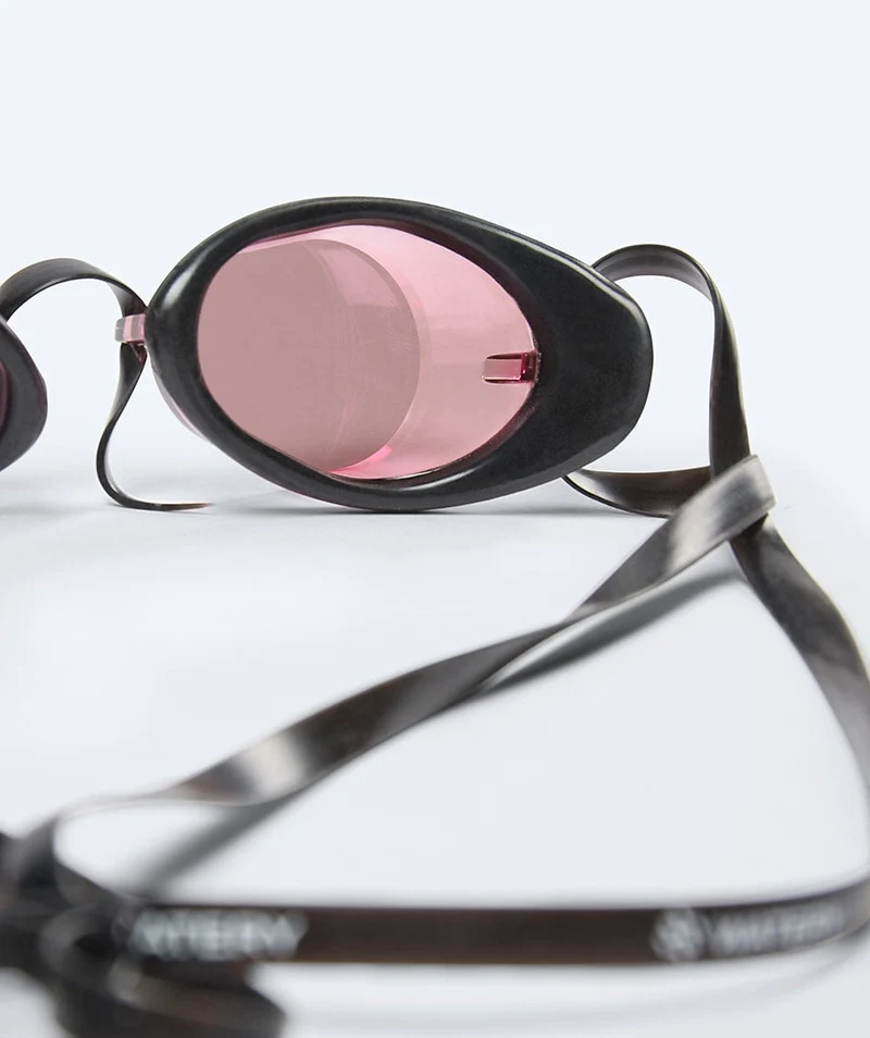 Watery Schwimmbrille - Proflex Swedish Mirror - Rosa/Rosa
