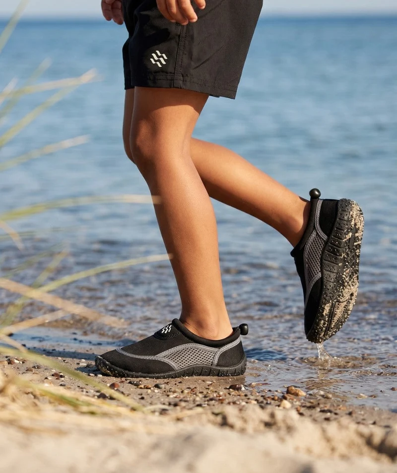 Watery Schwimmschuhe für Kinder - Perk - Schwarz