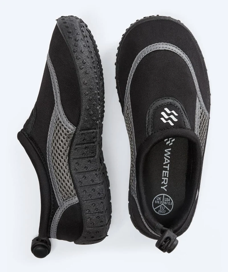 Watery Schwimmschuhe für Kinder - Perk - Schwarz