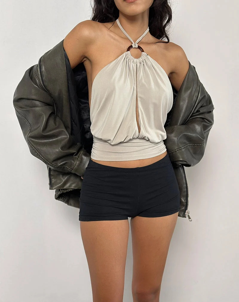 Karise Top aus Cupro-Hafermilch