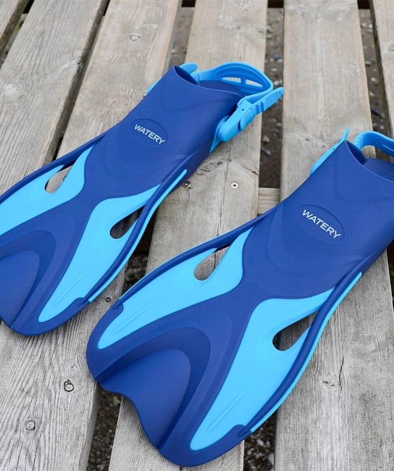 Watery Kurzflosse für Schwimmer - Fisher - Blau