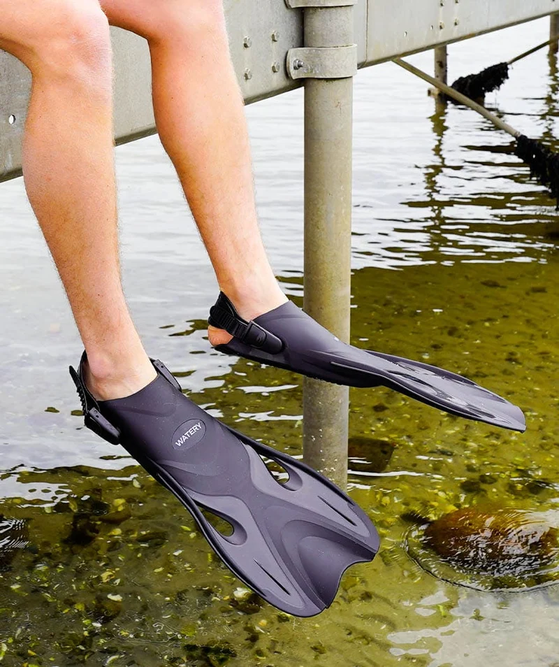 Watery Kurzflosse für Schwimmer - Fisher - Blau