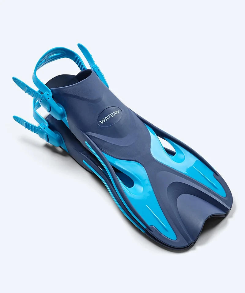 Watery Kurzflosse für Schwimmer - Fisher - Blau