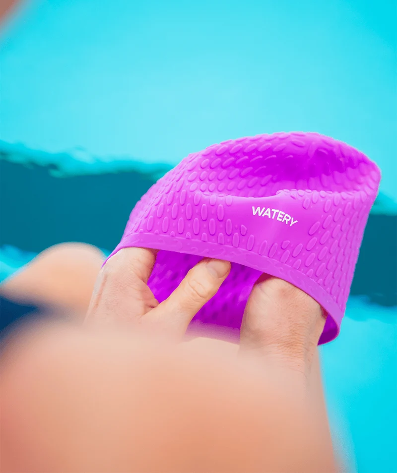 Watery Badekappe - Tales Bubble - Schwarz
