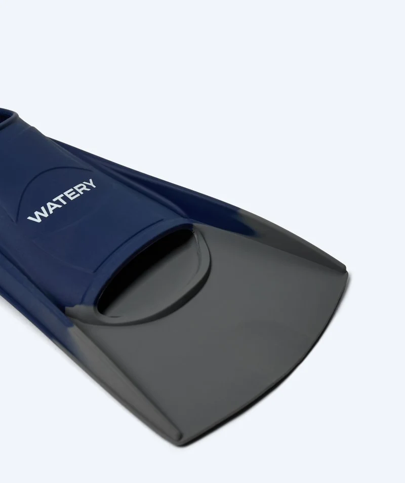 Watery Kurzflosse für Schwimmer - Shimmer - Dunkelblau