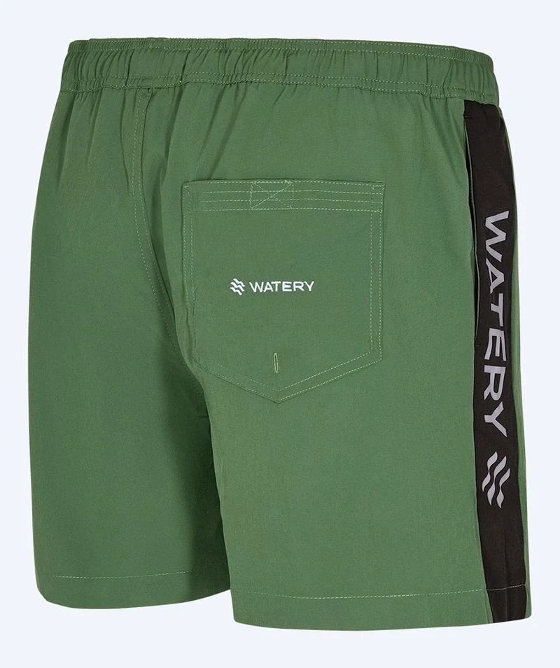 Watery Badeshorts für Herren - Signature Eco - Dust Green