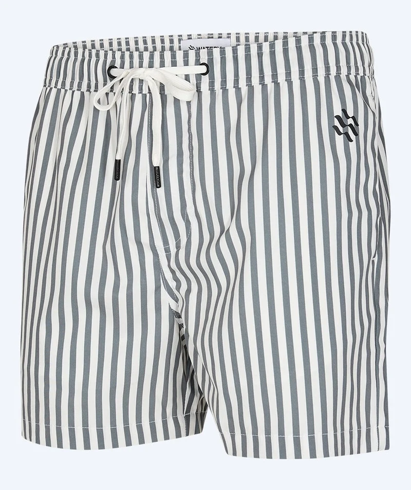 Watery Badeshorts für Herren - Lagoon Eco - Weiß/Grau