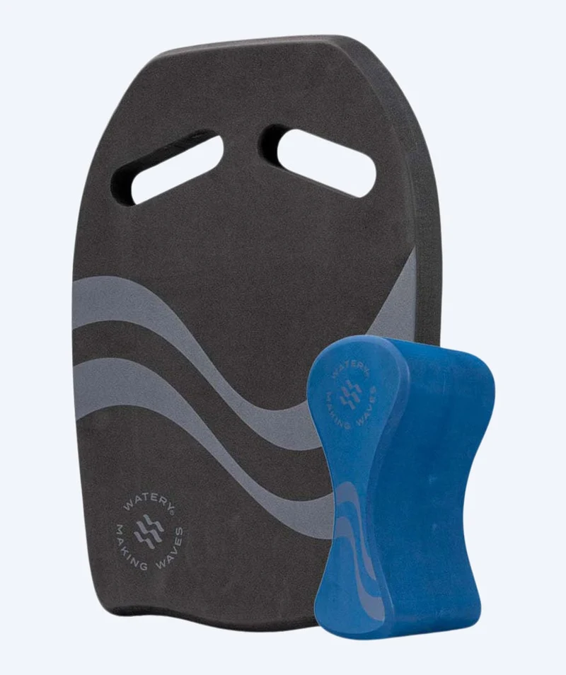 Watery Set mit Pull Buoy und Schwimmbrett - Heat