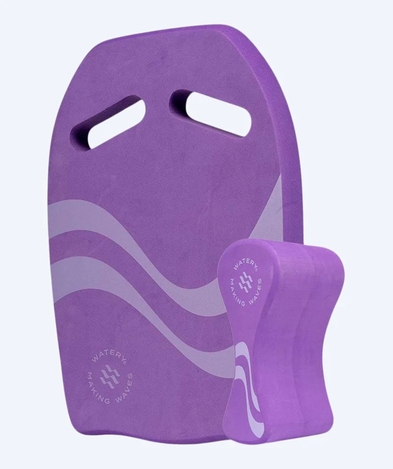 Watery Set mit Pull Buoy und Schwimmbrett - Heat