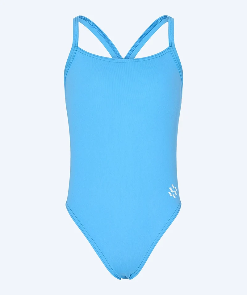 Watery Badeanzug für Mädchen - Freestyler Solid - Electric Blue