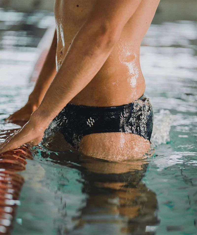 Watery Badeslip für Herren - Budgie Eco - Dunkelblau