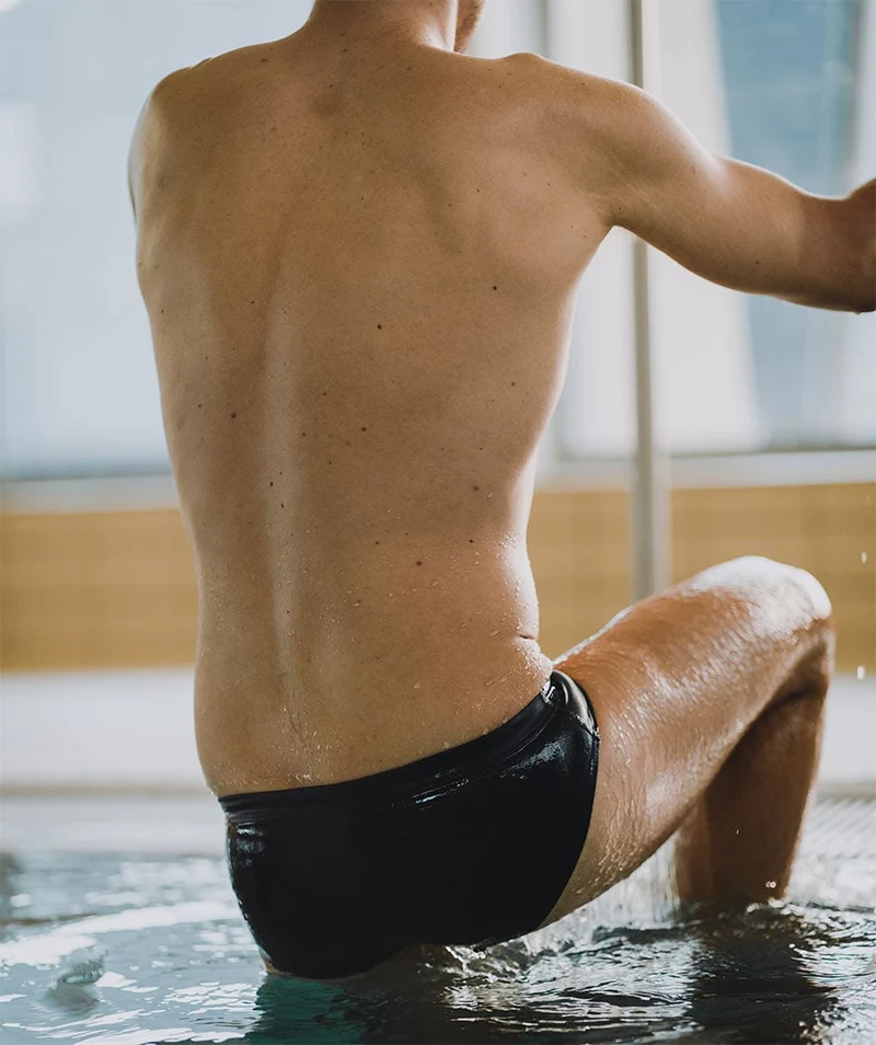 Watery Badeslip für Herren - Budgie Eco - Dunkelblau