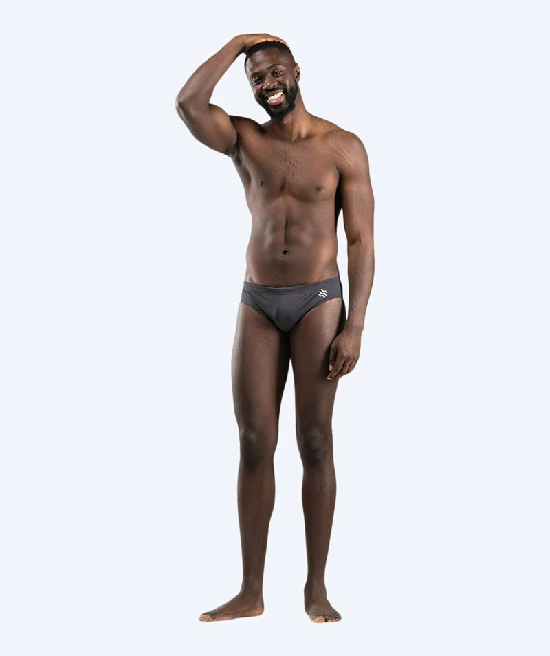 Watery Badeslip für Herren - Budgie Eco - Grau