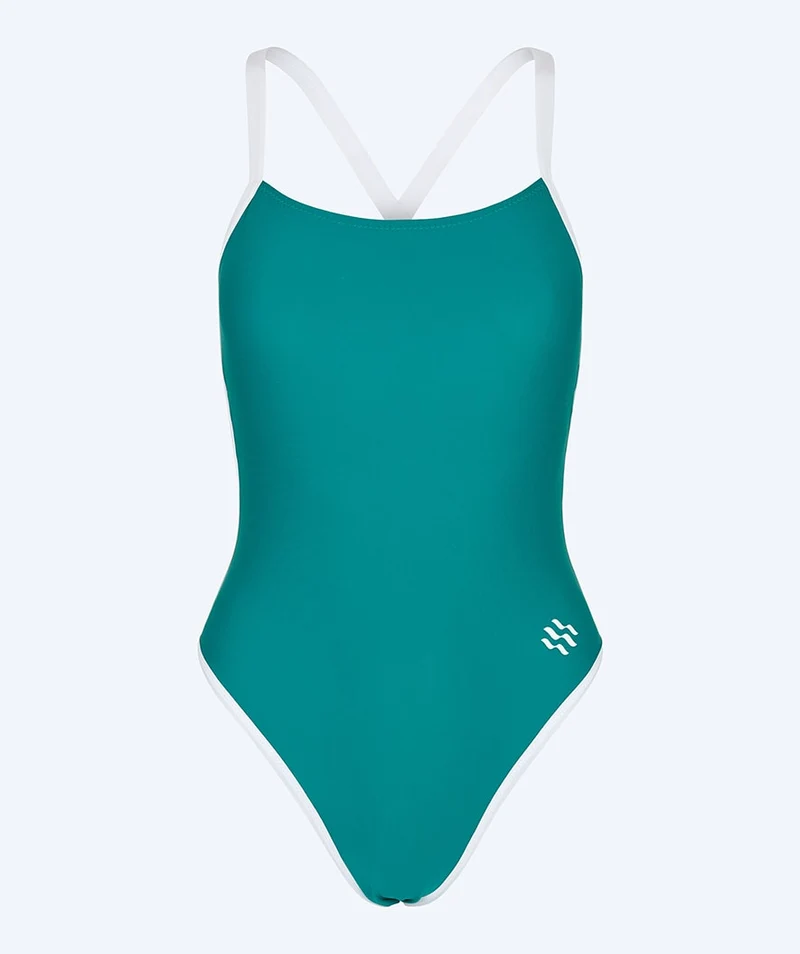 Watery Badeanzug für Damen - Eco Sunkissed Solid - Vermont Green