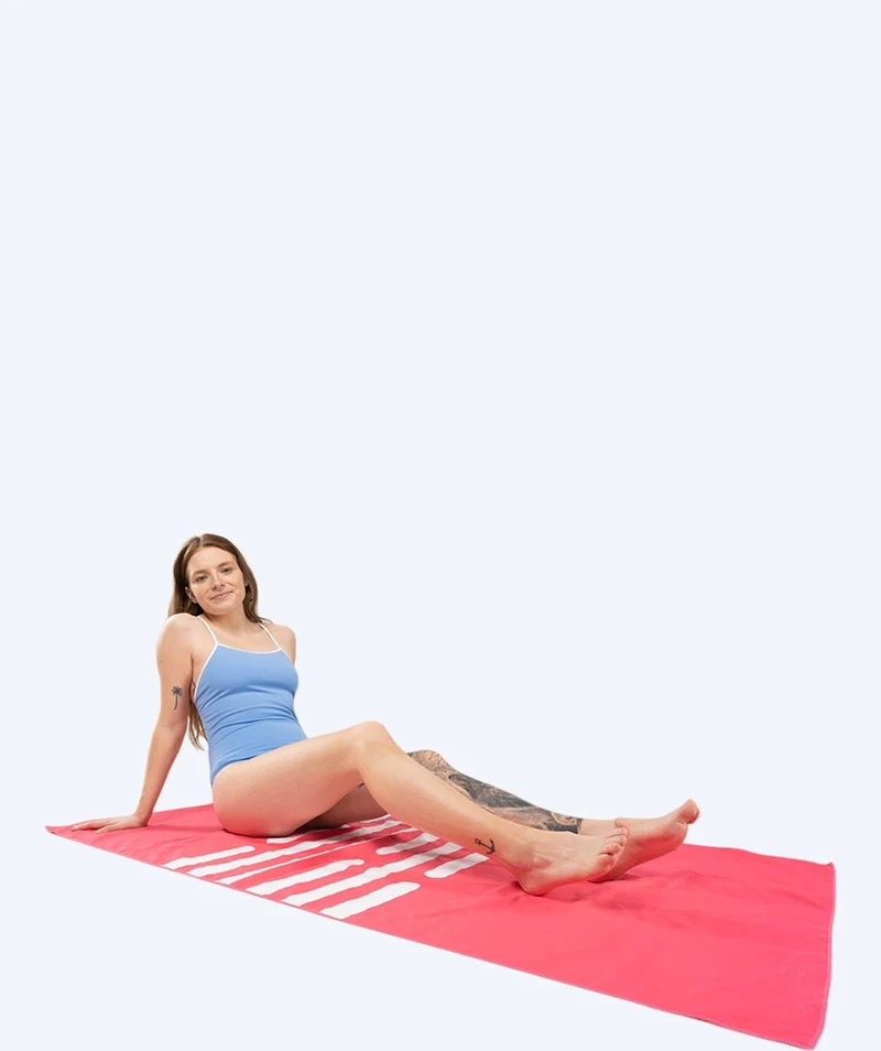 Watery Mikrofaser Badetuch (160 x 80 cm) - Eco Nebraska - Pinky