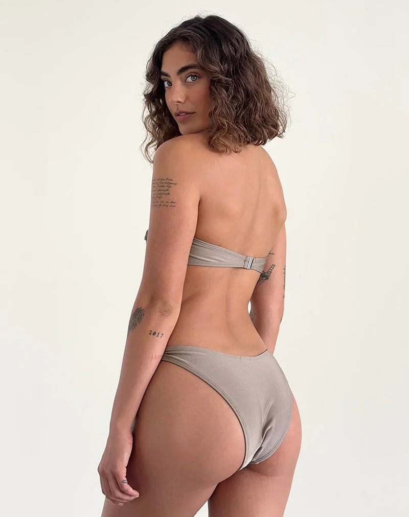 Farida Bikini-Unterteil in Latte