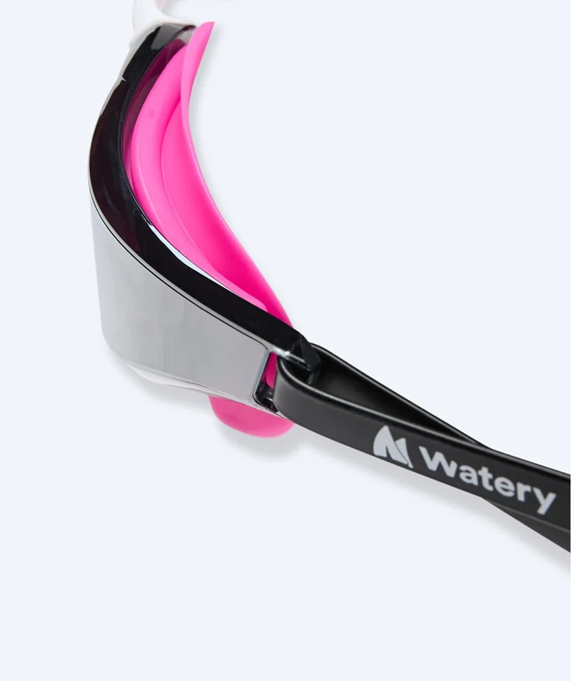 Watery Schwimmbrille - Instinct Mirror - Rosa/Silber