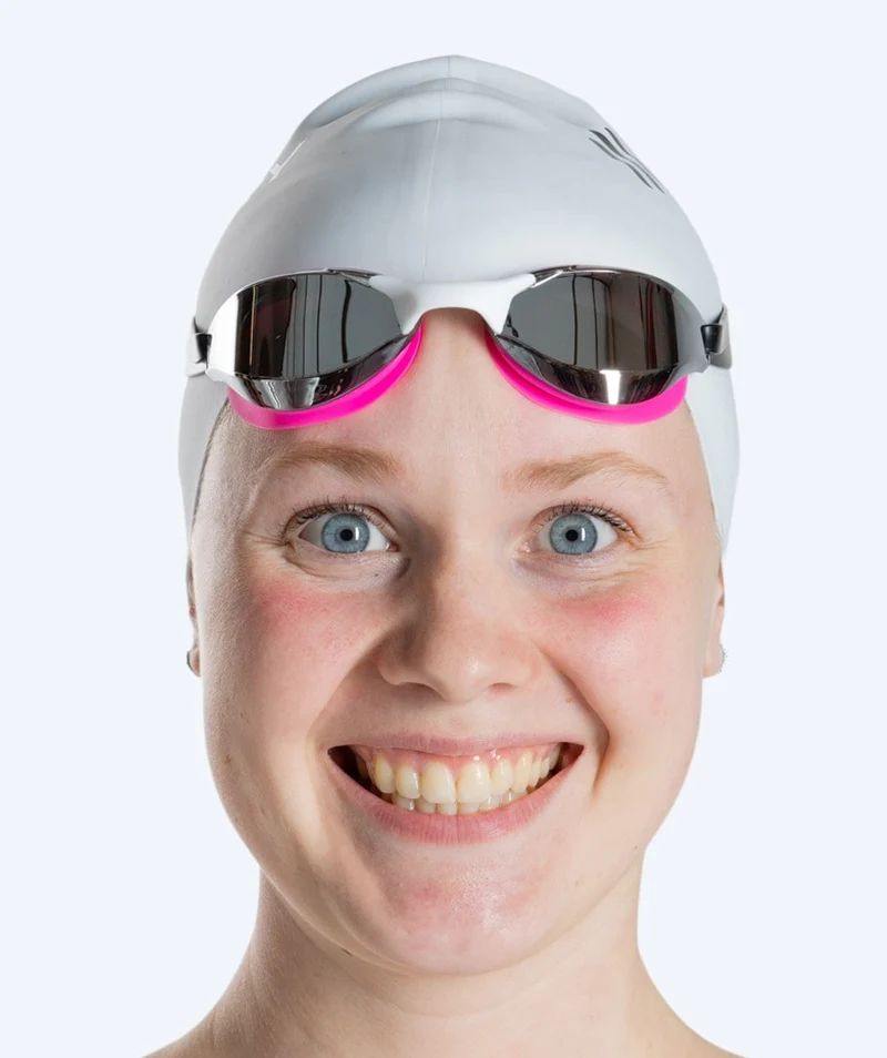 Watery Schwimmbrille - Instinct Mirror - Rosa/Silber