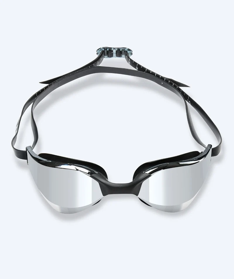 Watery Schwimmbrille - Instinct Mirror - Schwarz/Silber
