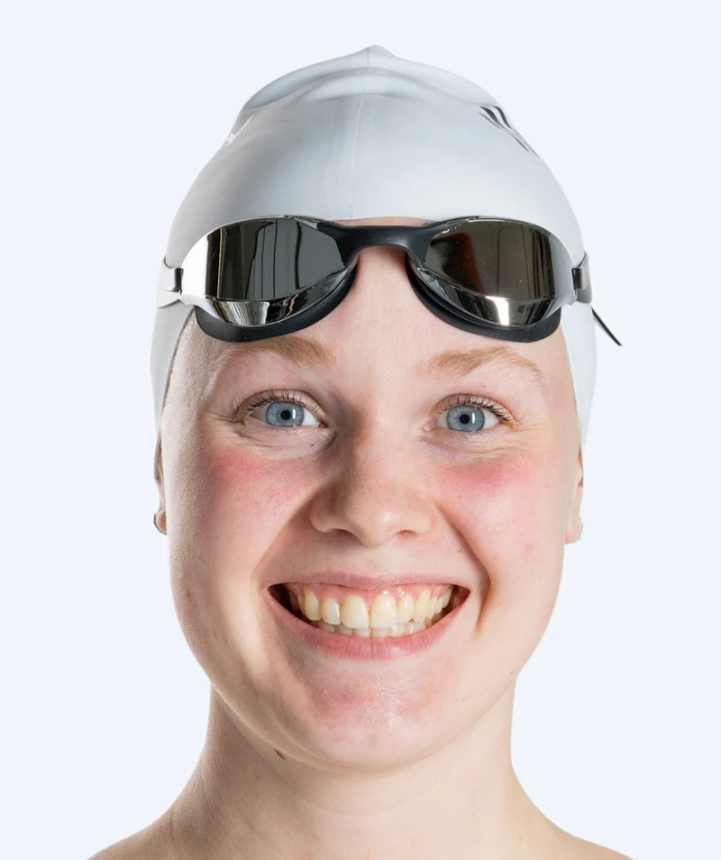 Watery Schwimmbrille - Instinct Mirror - Schwarz/Silber