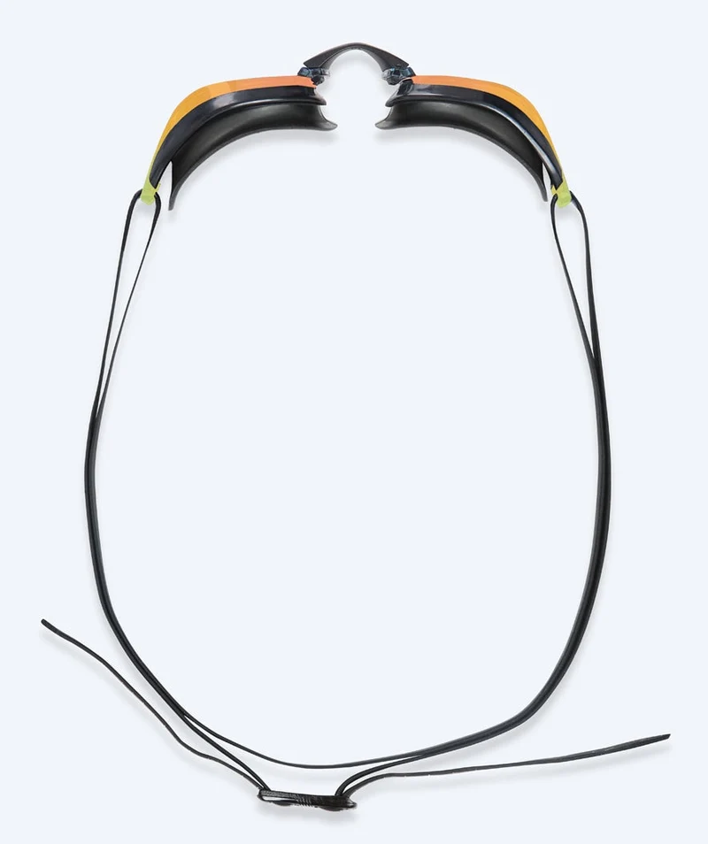 Watery Elite Schwimmbrillen - Poseidon Mirror - Schwarz/Gold