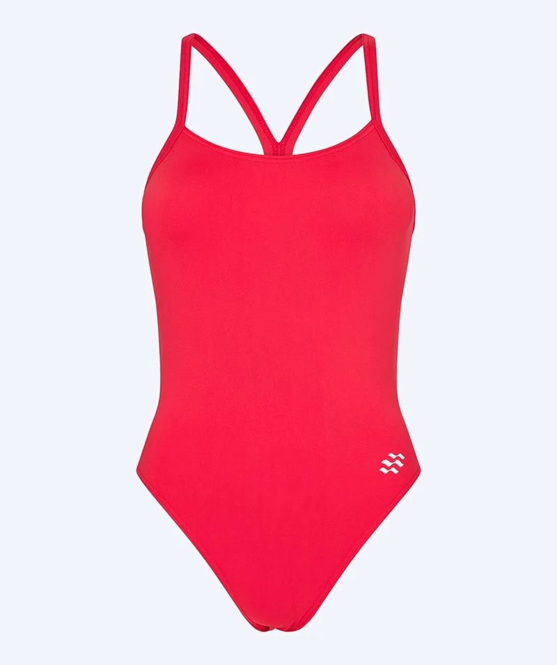 Watery Badeanzug für Damen - Freestyler Solid - Cherry Red