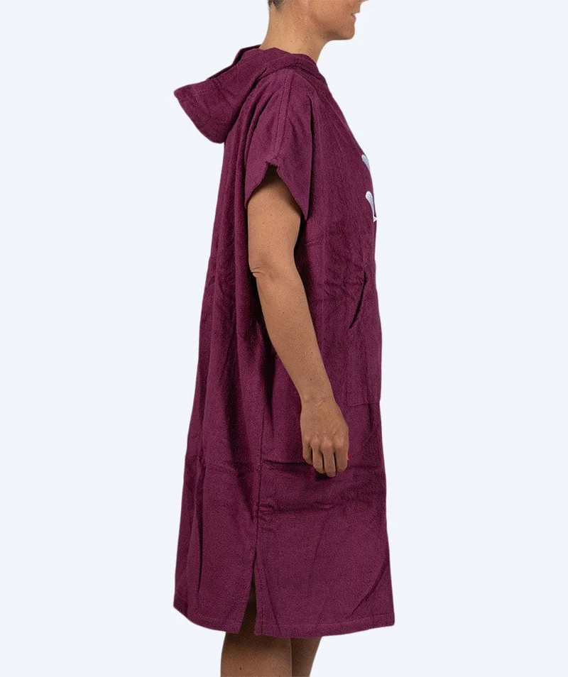 Watery Badeponcho für Erwachsene - Baumwolle - Lila