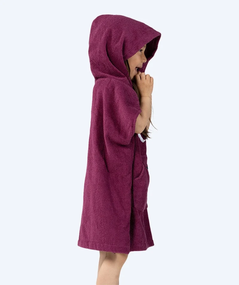 Watery Badeponcho für Kinder (1-6) - Baumwolle - Lila