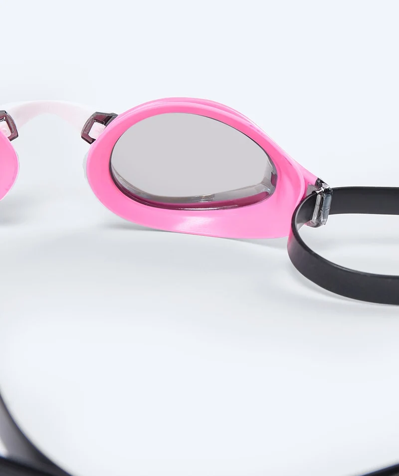 Watery Elite Schwimmbrillen - Poseidon Mirror - Rosa/Silber