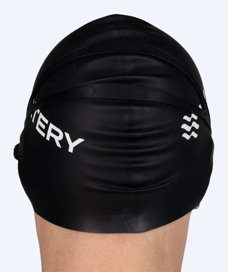 Watery Schwimmbrille für Freizeitschwimmer - Raven Active - Schwarz (Smoke Scheiben)