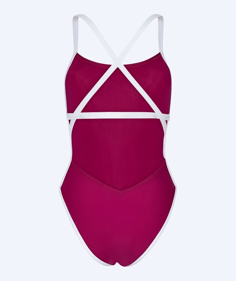 Watery Badeanzug für Damen - Eco Sunkissed Solid - Ruby Red