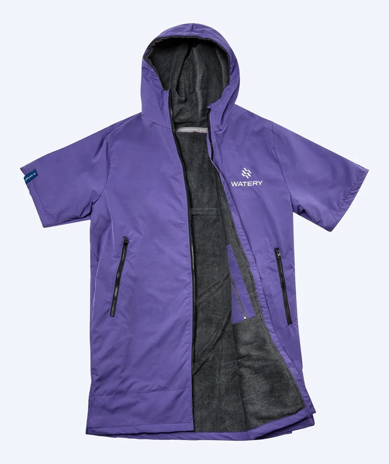 Watery Surf Poncho - Waterproof - Lila
