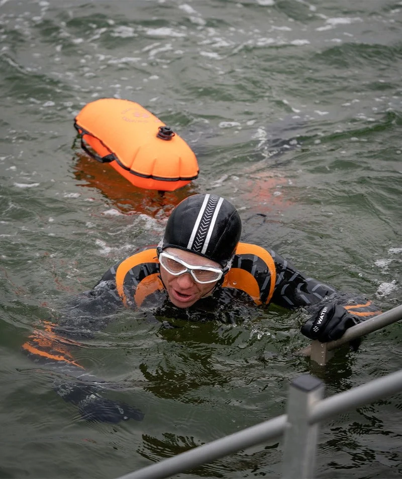 Watery Schwimmboje - Carry Straps 28L - Gelb