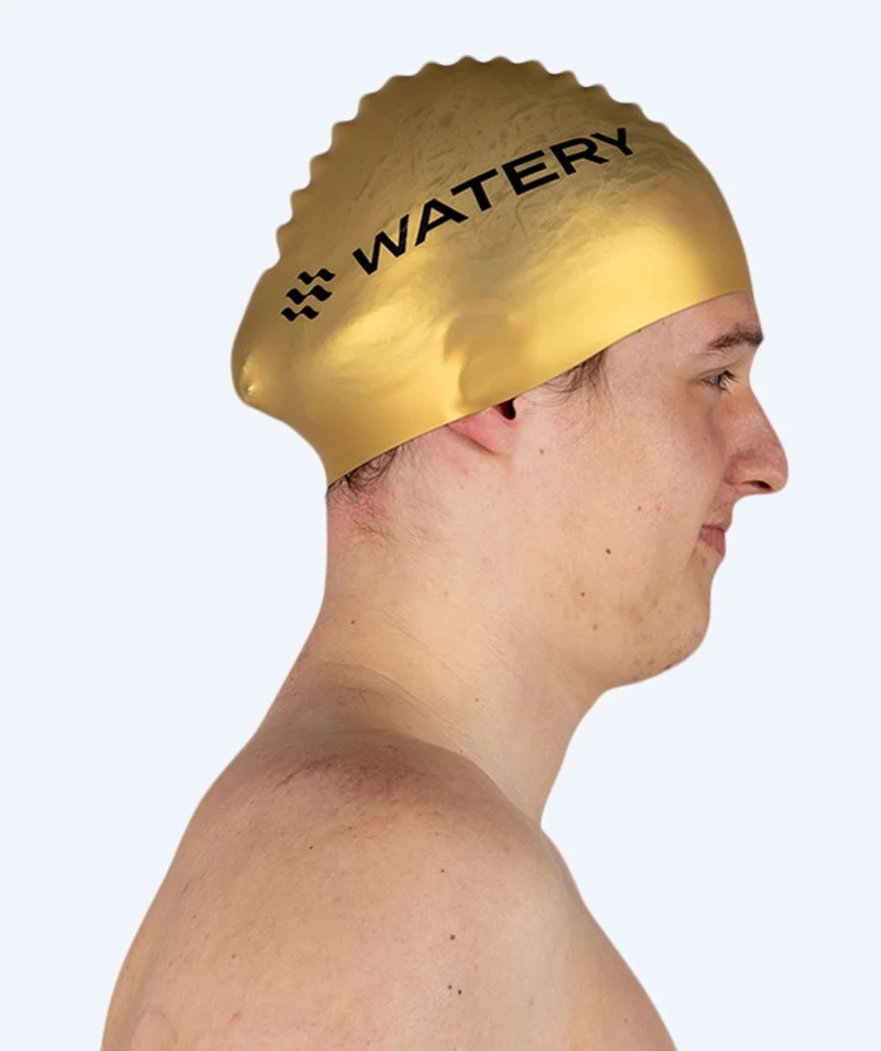 Watery Badekappe (ab 10 Jahre) - Signature - Gold