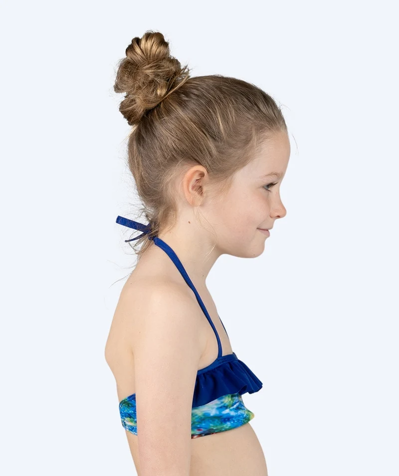 Watery Meerjungfrau Bikini Top für Mädchen - Rainbow Bloom