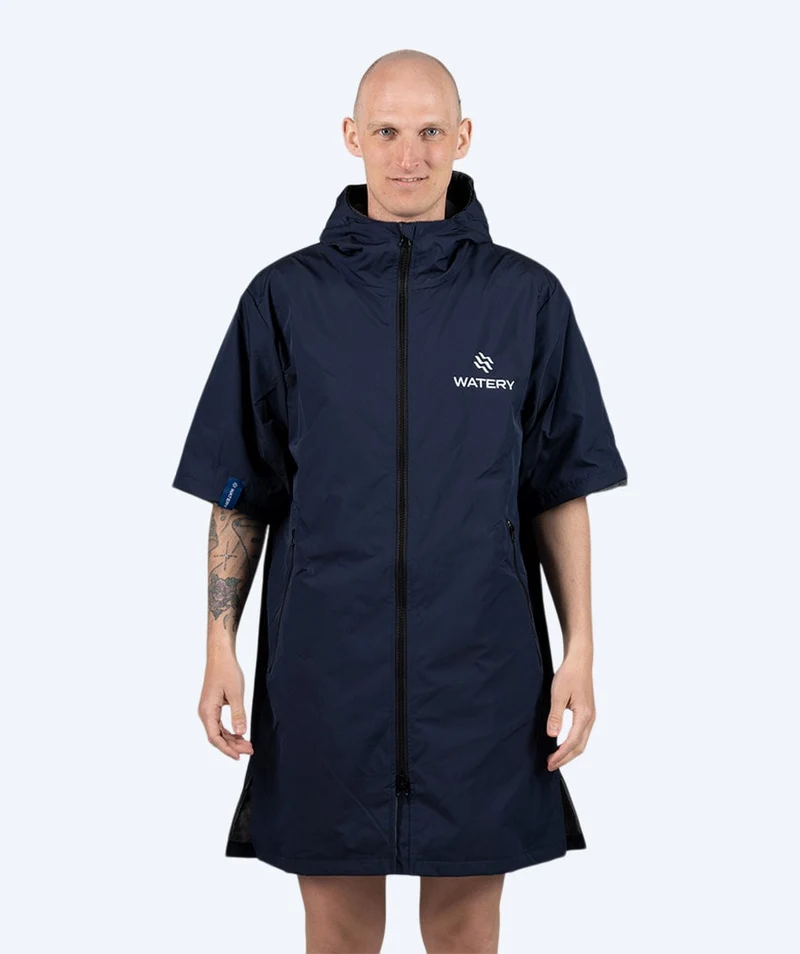 Watery Surf Poncho - Waterproof - Dunkelblau