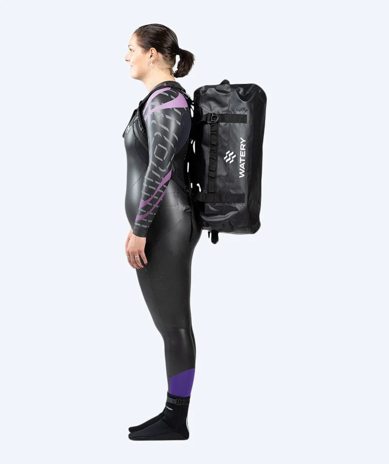 Watery wasserdichter Duffel Bag - Swim 50L - Schwarz
