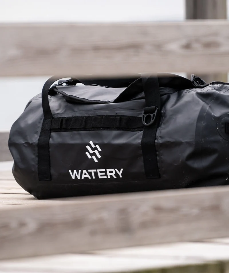 Watery wasserdichter Duffel Bag - Swim 50L - Schwarz