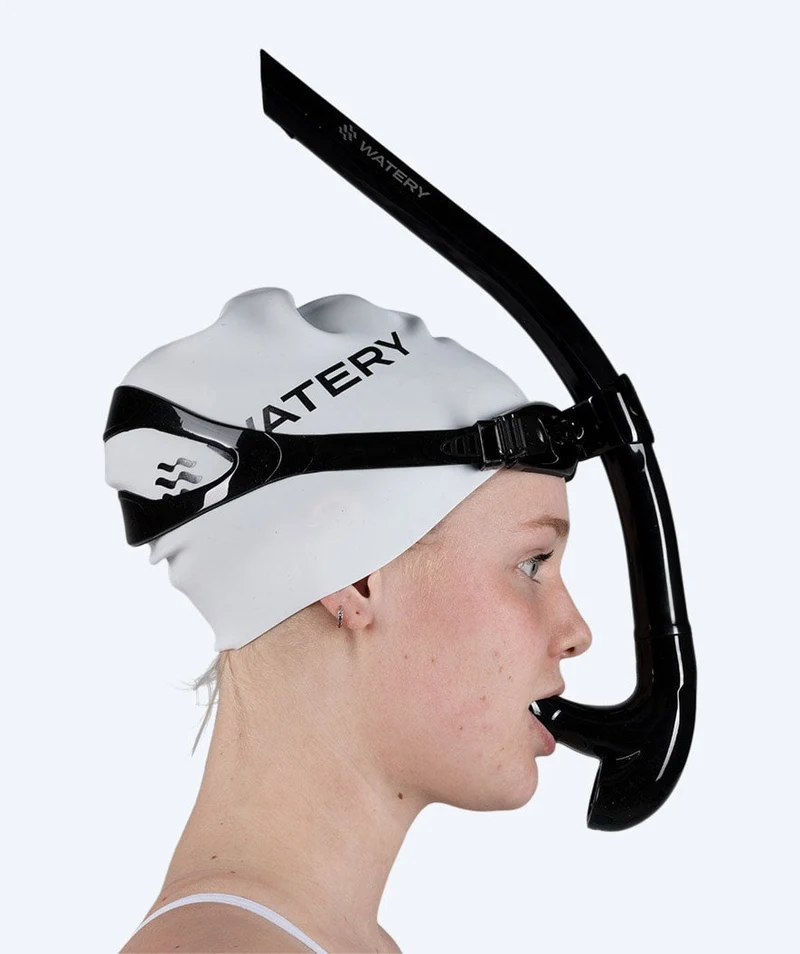 Watery Mittelschnorchel - Ultralight - Schwarz